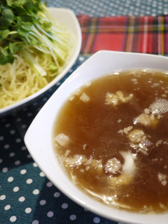 うちのつけ麺♪魚介とんこつ風スープ-レシピのメイン写真