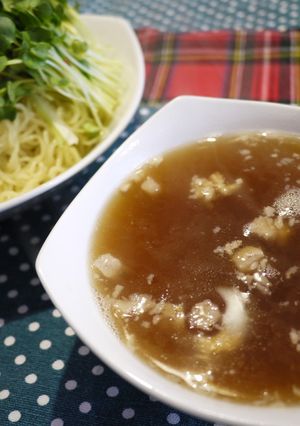 うちのつけ麺♪魚介とんこつ風スープ-レシピのメイン写真