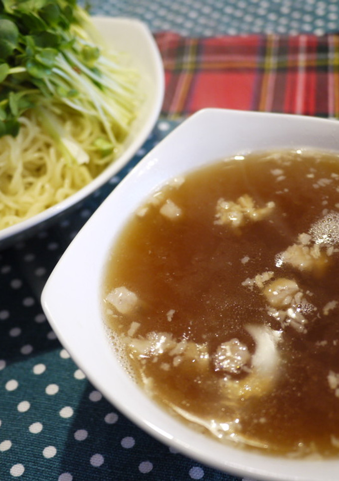 うちのつけ麺♪魚介とんこつ風スープ-レシピのメイン写真