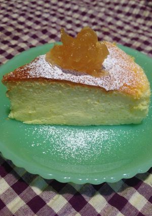 計り不要！簡単スフレチーズケーキ-レシピのメイン写真