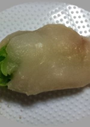 つぼみ菜の餅巻き-レシピのメイン写真