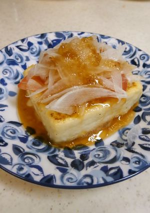 ドレッシングDE豆腐ステーキ-レシピのメイン写真