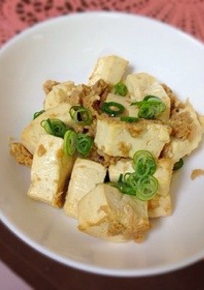 簡単♪豆腐とツナの炒めもの-レシピのメイン写真