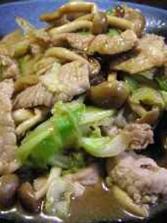 キャベツと豚肉の中華炒め-レシピのメイン写真