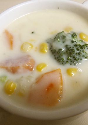手作りホワイトソースでシチュー-レシピのメイン写真