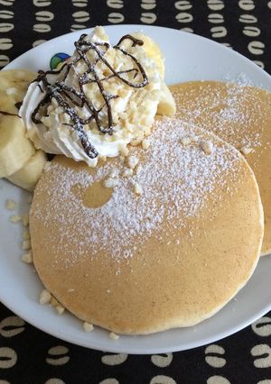 チョコバナナパンケーキ-レシピのメイン写真