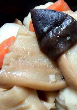 車麩の煮物-レシピのメイン写真