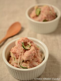 コンビーフポテトサラダ-レシピのメイン写真