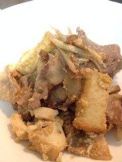 豚と厚揚げの味噌煮-レシピのメイン写真