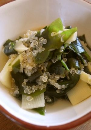 筍とわかめとキヌアのさっと煮-レシピのメイン写真