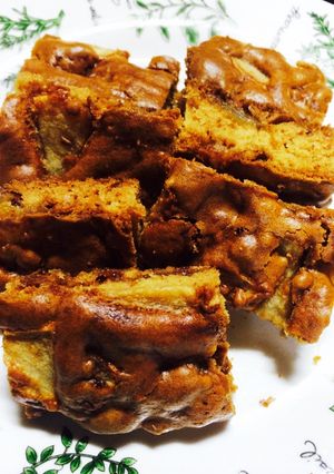 超簡単♪ザクザク林檎ケーキ♬-レシピのメイン写真