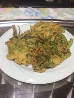 ふきのとうの天ぷら-レシピのメイン写真