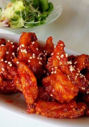 韓国人に学んだヤンニョムチキン✩양념치킨-レシピのメイン写真