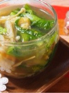 菜の花のカレー風味スープ-レシピのメイン写真