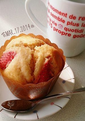HMで簡単♥苺のカップケーキ♥-レシピのメイン写真
