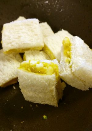 離乳食完了期～＊卵と南瓜のサンドイッチ-レシピのメイン写真