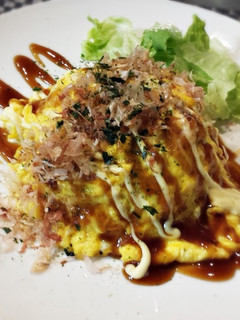 お好み焼き風オムライス-レシピのメイン写真