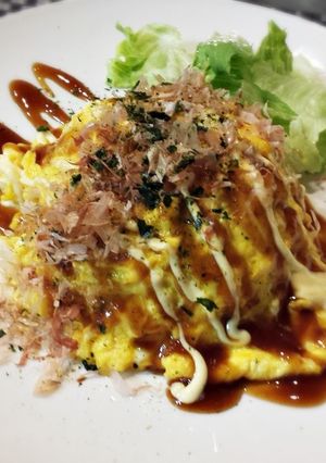 お好み焼き風オムライス-レシピのメイン写真