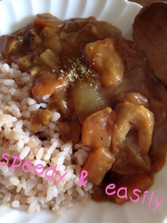 10分でできる☆節約時短カレー-レシピのメイン写真