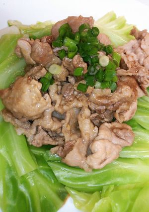キャベツと豚肉の回鍋肉風（チャレンジ編）-レシピのメイン写真