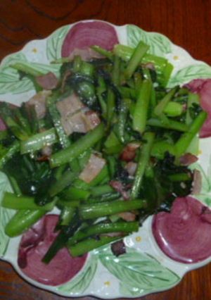 小松菜のかんたん炒め物-レシピのメイン写真