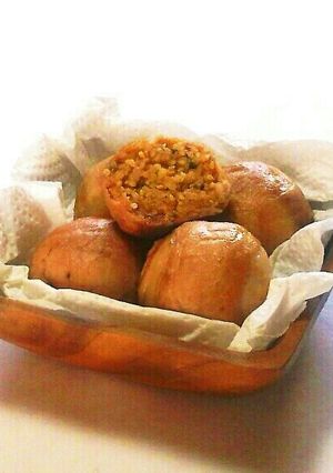 お弁当に♡コロコロ肉巻きおにぎり-レシピのメイン写真