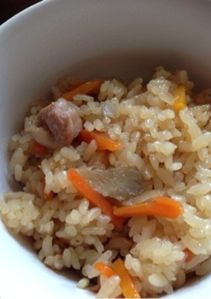 鶏ごぼうの炊き込みご飯-レシピのメイン写真