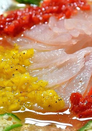 カサゴのカルパッチョ-レシピのメイン写真