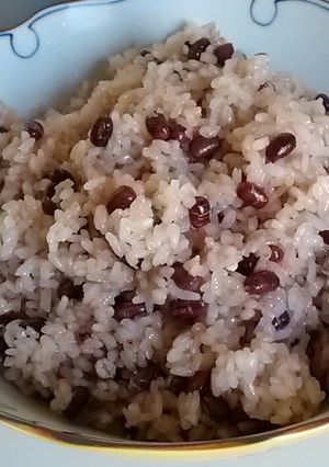 圧力鍋でお手軽にお赤飯-レシピのメイン写真