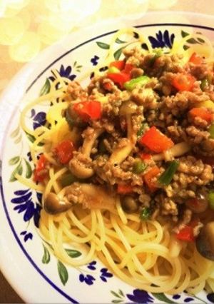 簡単！やみつきエスニック風パスタ♡-レシピのメイン写真
