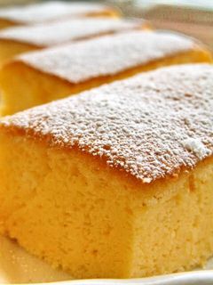 超簡単♥ふんわりスフレ風チーズケーキ♪-レシピのメイン写真