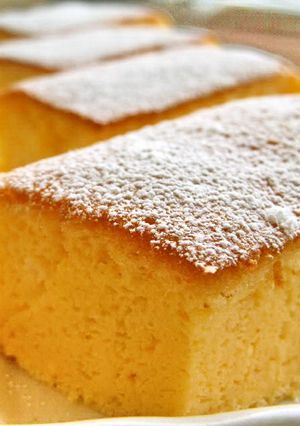超簡単♥ふんわりスフレ風チーズケーキ♪-レシピのメイン写真