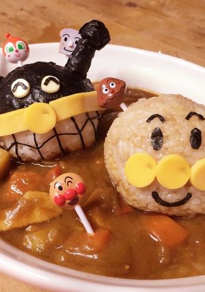 アンパンマンキャラカレー-レシピのメイン写真