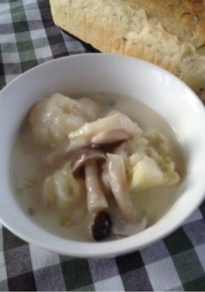 鶏胸肉とカリフラワーのクリーム煮-レシピのメイン写真