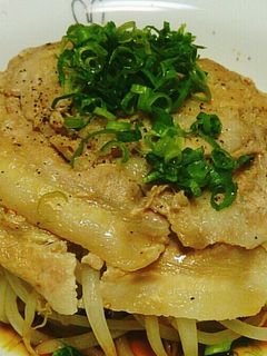 レンジで作る蒸し豚もやし♡-レシピのメイン写真