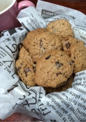 チョコ多めのズボラチョコチップクッキー-レシピのメイン写真