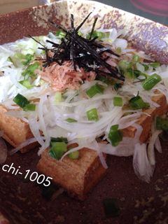簡単おつまみカリッと厚揚げ☆★-レシピのメイン写真
