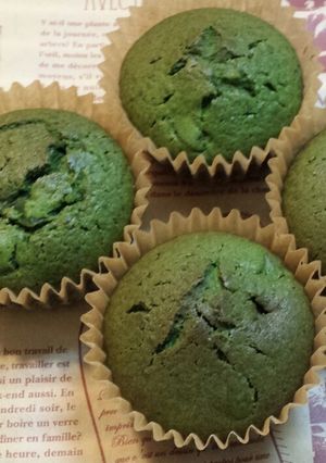 栗抹茶のカップケーキ-レシピのメイン写真