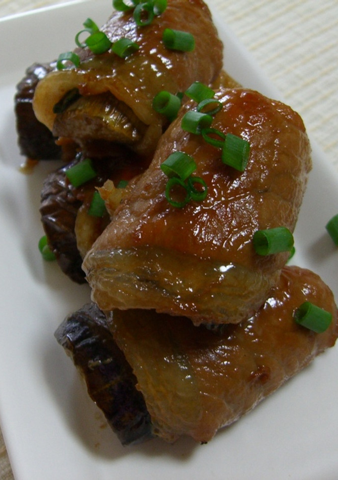豚肉とお茄子のシソ巻き-レシピのメイン写真