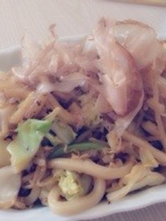 シンプルが一番!焼きうどん-レシピのメイン写真
