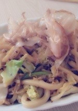 シンプルが一番!焼きうどん-レシピのメイン写真