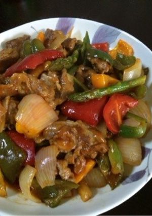 揚げない肉団子チリソース煮-レシピのメイン写真