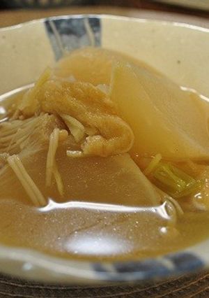蕪とお揚げの生姜煮-レシピのメイン写真