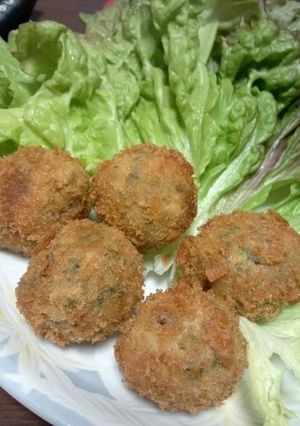 大葉と三種肉のチーズ包みフライ-レシピのメイン写真