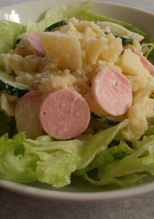 ☆魚肉ソーセージ入りポテトサラダ☆-レシピのメイン写真