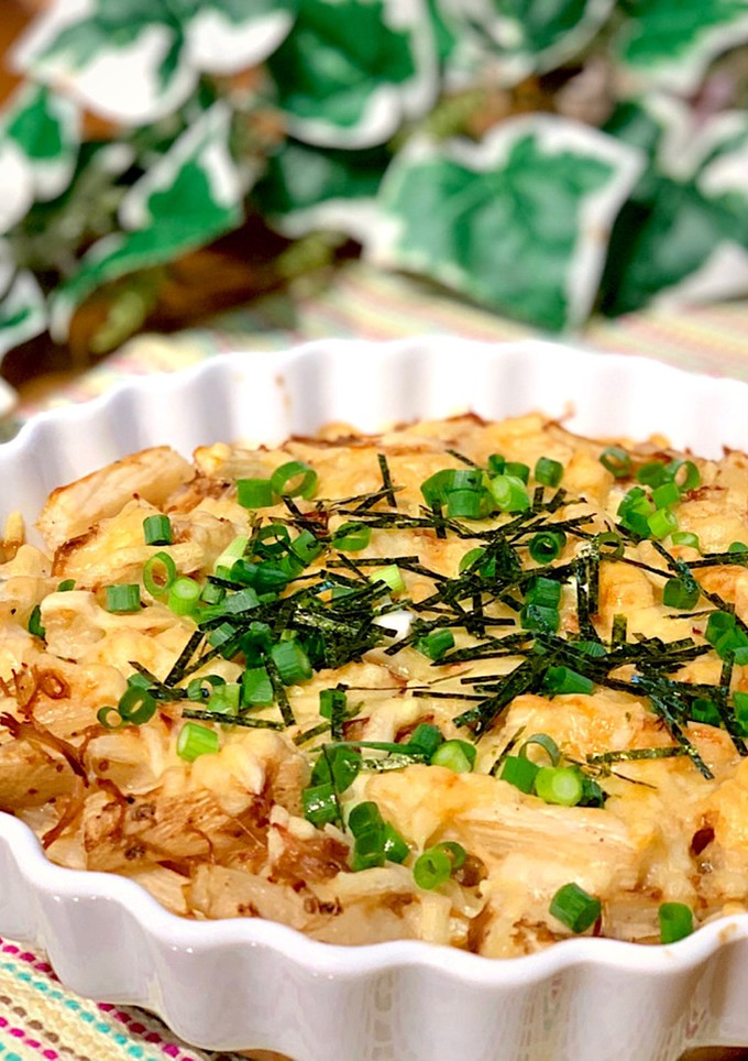 長芋とえのきのチーズ焼き♪-レシピのメイン写真