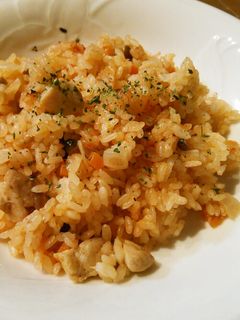 簡単*炊飯器deチキンピラフ♡-レシピのメイン写真