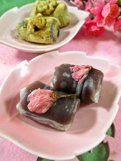 生春巻きの皮で♡もっちり美味な薄皮大福-レシピのメイン写真