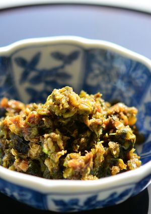 ふきのとうの佃煮-レシピのメイン写真