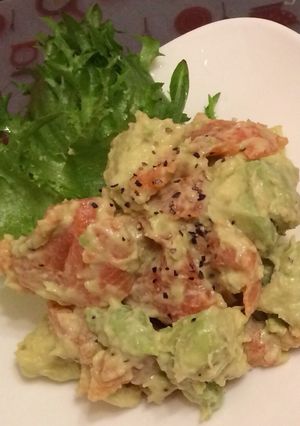 おいしい❤︎サーモンとアボカドのタルタル-レシピのメイン写真